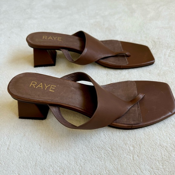 New RAYE Arabelle Heel in Brown - Picture 5 of 10